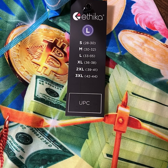 Ethika Bitcoin Cash & Tropical Life New Boxer Brief Multicolored Men’s Underwear - Picture 4 of 8